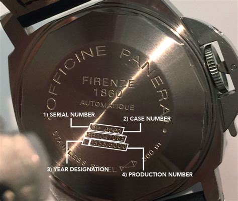 Panerai watch reference numbers